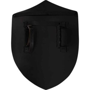 Black Medieval Warrior Shield