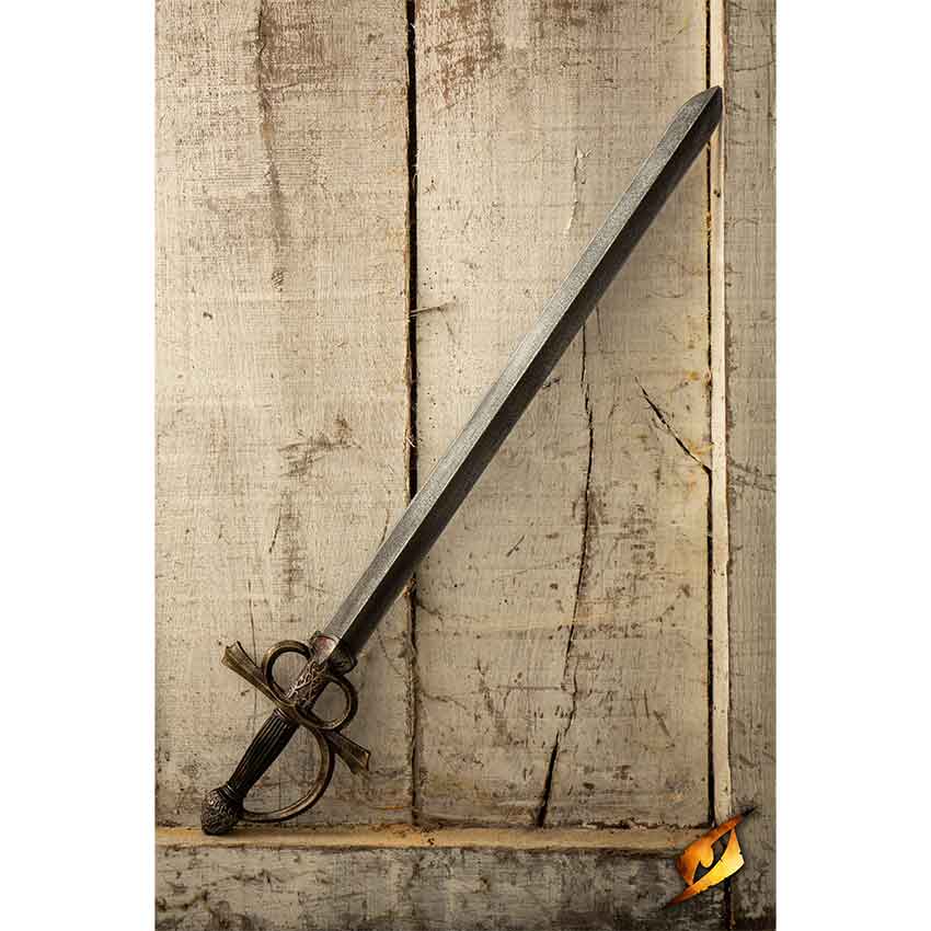 Rillet LARP Rapier - Vanguard - Black - 85 cm