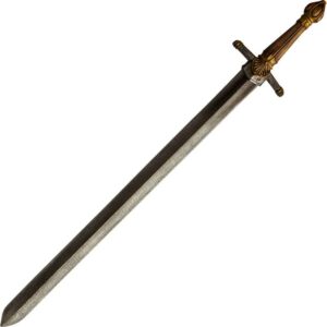 Duelist LARP Sword - Vanguard - Light Wood/Gold - 85 cm