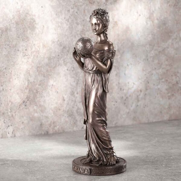 Bronze Urania Greek Goddess Statue