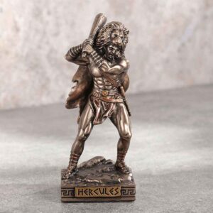 Bronze Hercules Roman Warrior Statue