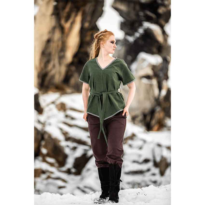 Matilda Womens Viking Tunic - Green