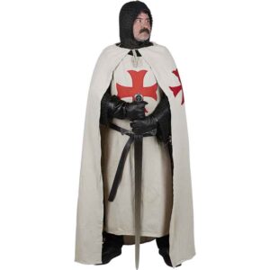 Mens Medieval Crusader Outfit with Chainmail