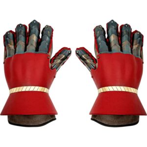 The Red Earl Medieval Gauntlets