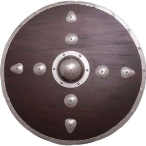 Studded Viking Wooden Shield