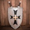 Decorative Steel Crusader Shield