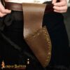 Pirate's Leather Pistol Holster - Brown