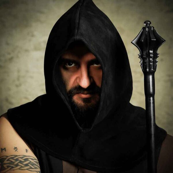 Medieval Executioner Hood - Black