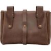 Alodie Late Medieval Belt Pouch - Brown