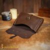 Alodie Late Medieval Belt Pouch - Brown