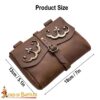 Alodie Late Medieval Belt Pouch - Brown