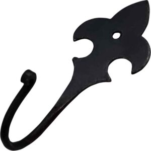 Fleur de Lis Iron Wall Hook