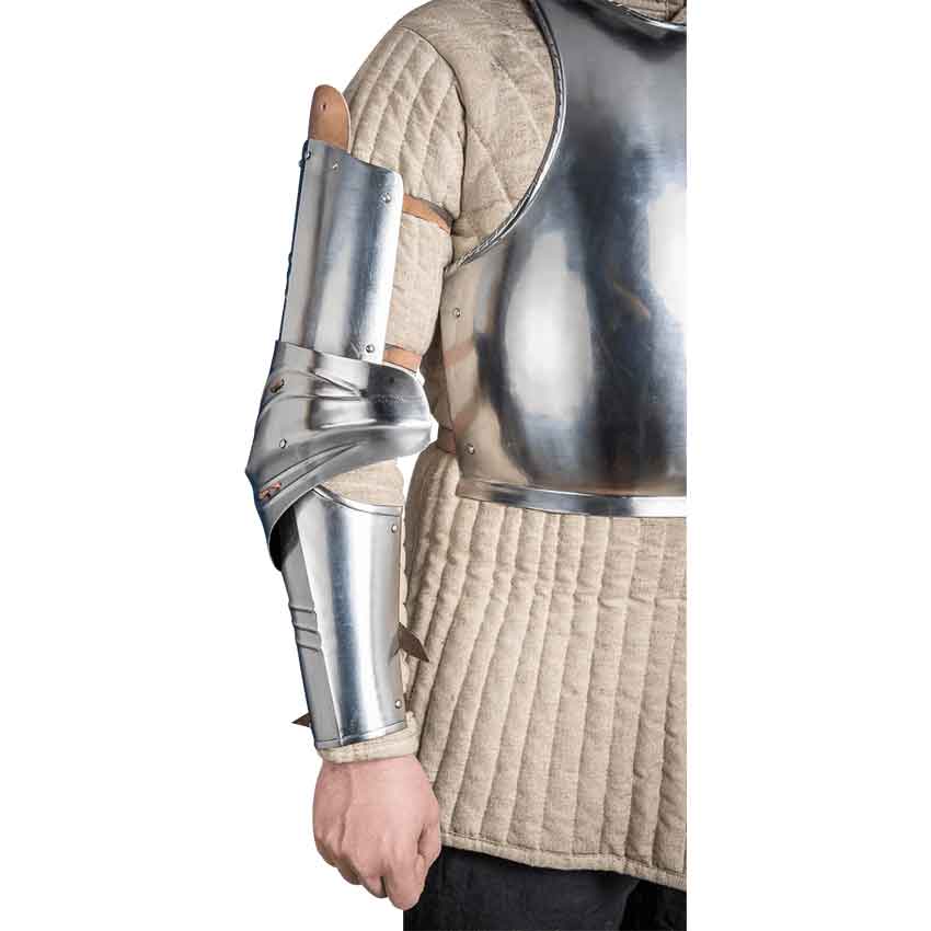 15th Century German Arm Armour - Polished