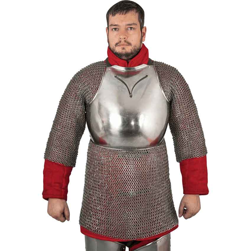 14th Century Steel Breastplate - Polished