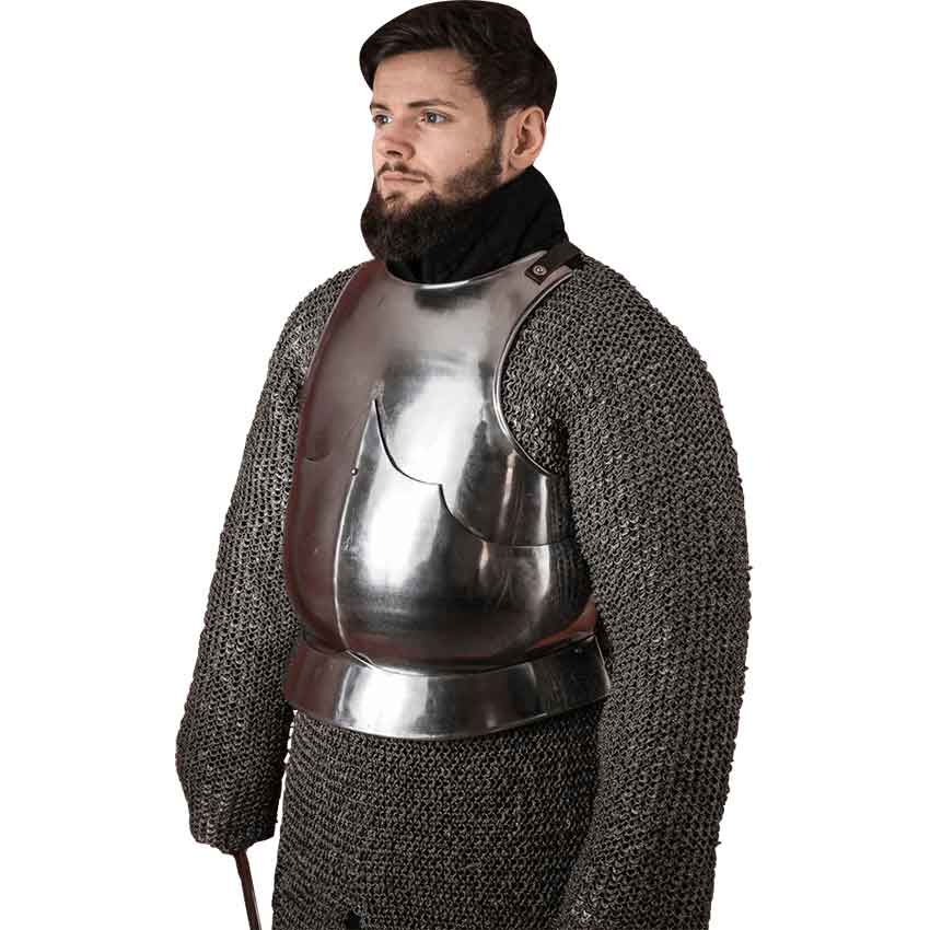 15th Century Steel Breastplate - Polished