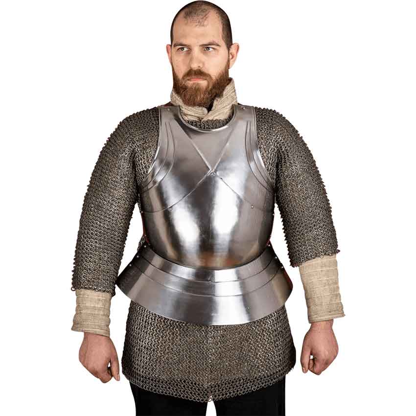 Infantry Milanese Breastplate - Polished