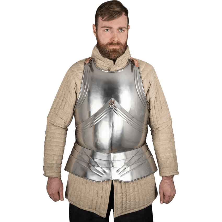 15th Century German Breastplate - Polished