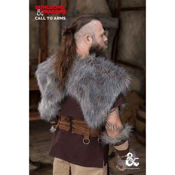 Dungeons & Dragons Barbarian Faux Fur Mantle