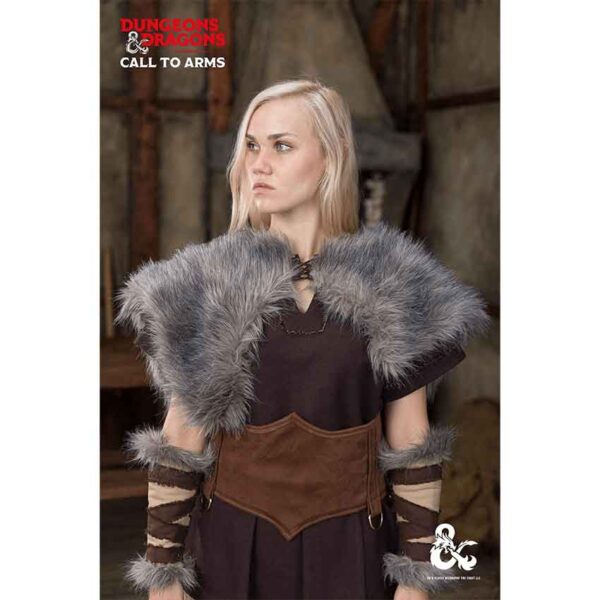 Dungeons & Dragons Barbarian Faux Fur Mantle