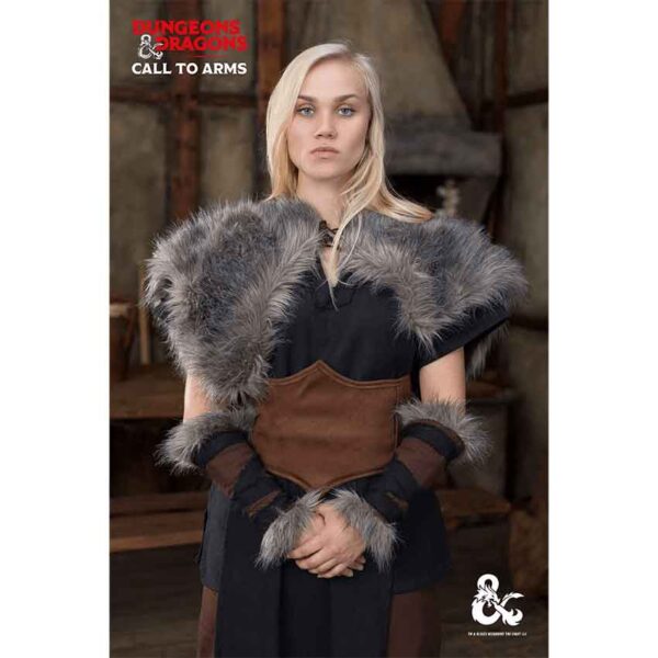 Dungeons & Dragons Barbarian Faux Fur Mantle