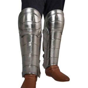 Champion Steel Greaves - Polished