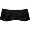 Medieval Padded Broad Arming Belt - Black