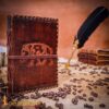 Boar of Mercia Stitched Leather Journal