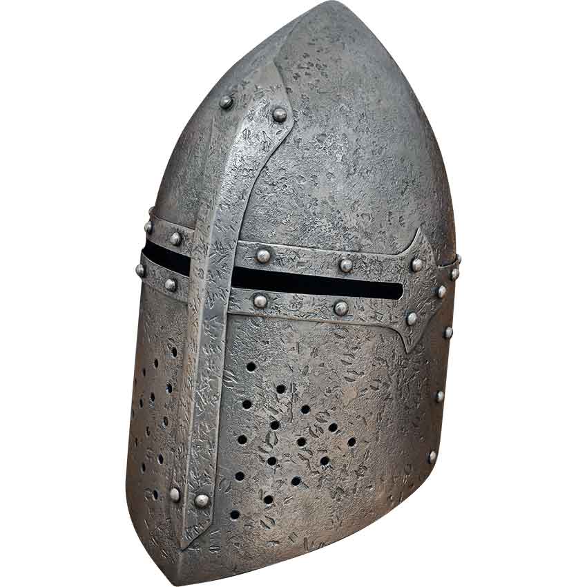 Medieval Knight's Closed Helmet