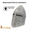 Medieval Knight's Closed Helmet