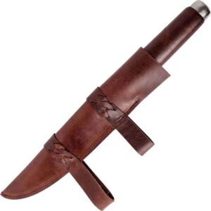 Steel Seax Viking Dagger with Sheath