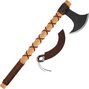 Midgard Viking Axe - Light Hardwood Handle