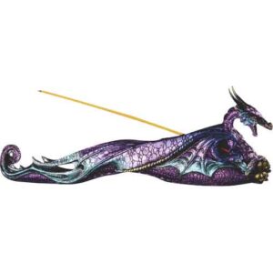 Mystic Purple Dragon Incense Burner