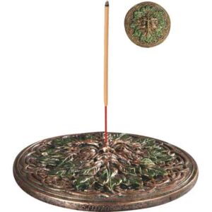 Fantasy Greenman Stick Incense Burner