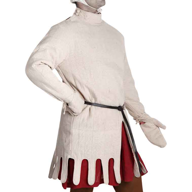 Medieval Infantry Gambeson with Gloves