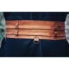 Sif Wide Viking Belt - Cognac