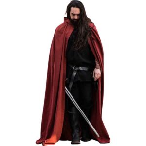 Gunnar Medieval Cotton Cloak - Red