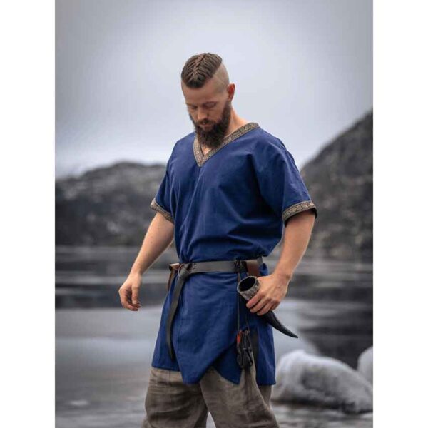 Loki Viking Tunic - Blue