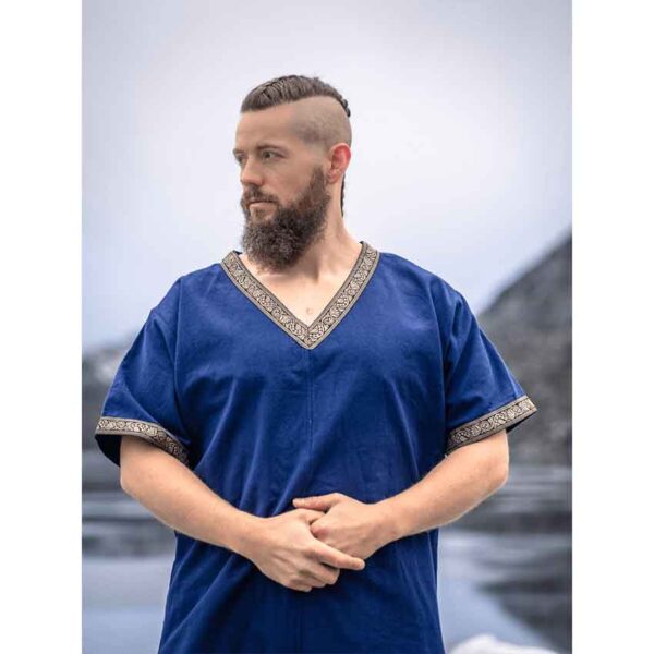 Loki Viking Tunic - Blue