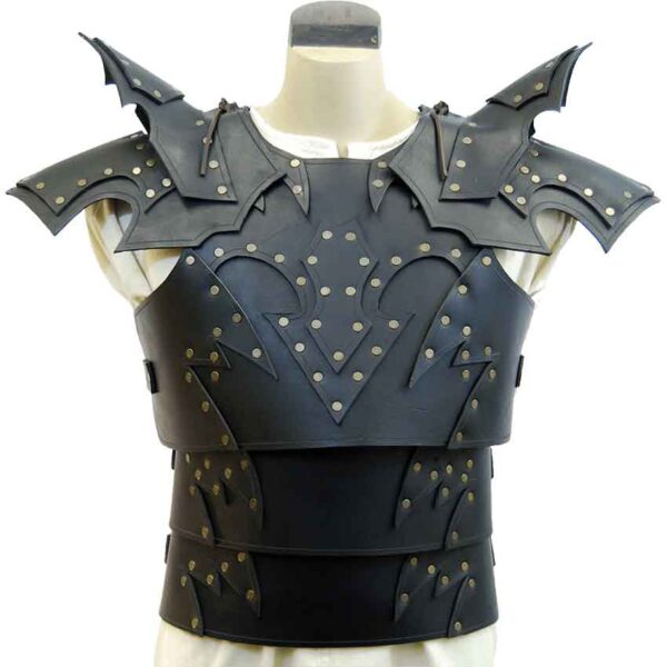 Dark Armor Leather Pauldrons