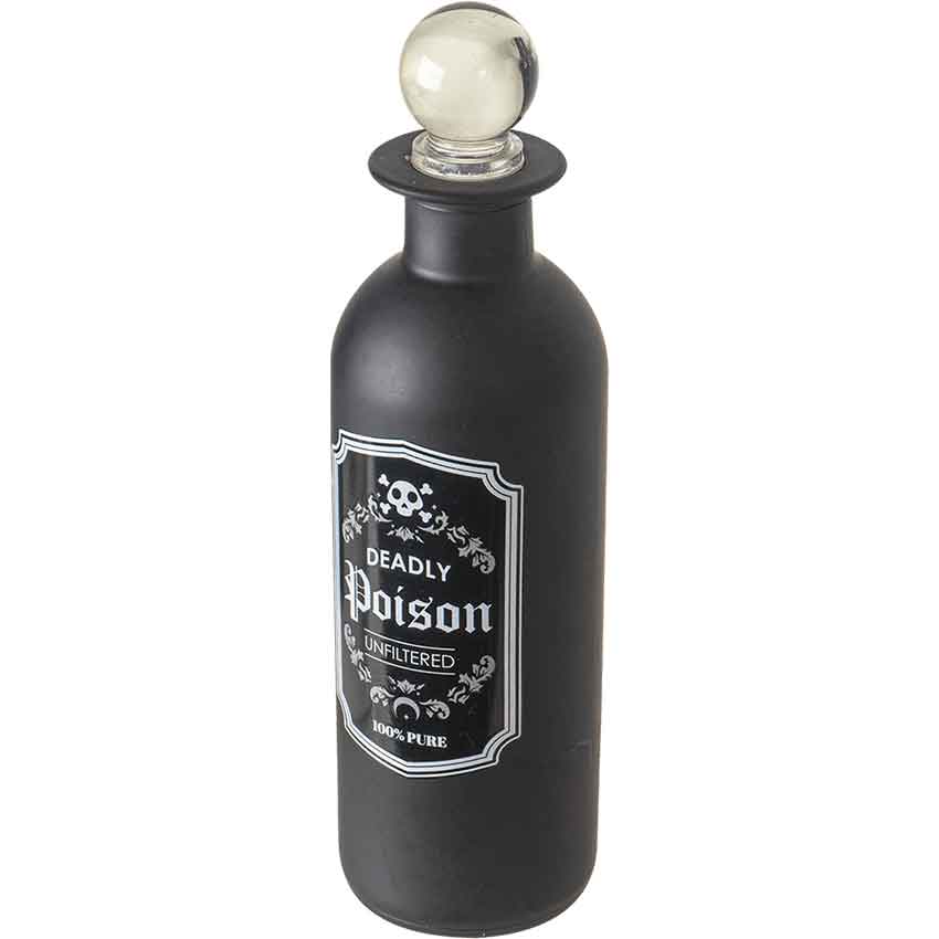 Deadly Poison Glass Potion Bottle