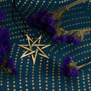 Seven-Pointed Star Necklace