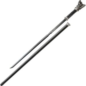 Kit Rae Black Vorthelok Sword Cane