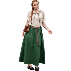 Womens Amelia Medieval Outfit - Natural