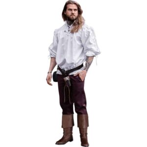 Mens Adrian Medieval Outfit - White