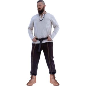 Mens Elfriede Viking Outfit - Natural