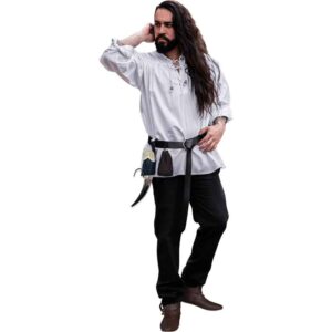 Mens Friedrich Medieval Outfit - White