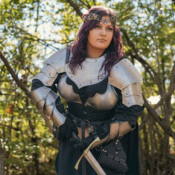 Lady Knight Medieval Fantasy Armour Set