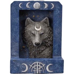 Lunar Wolf Backflow Incense Burner