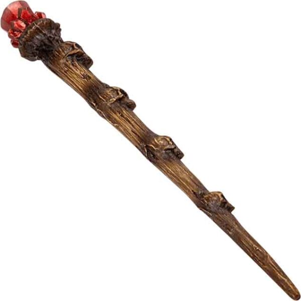 Skull Crystal Magic Wand