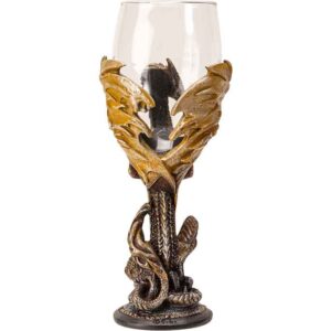 Gold Dragon Egg Goblet